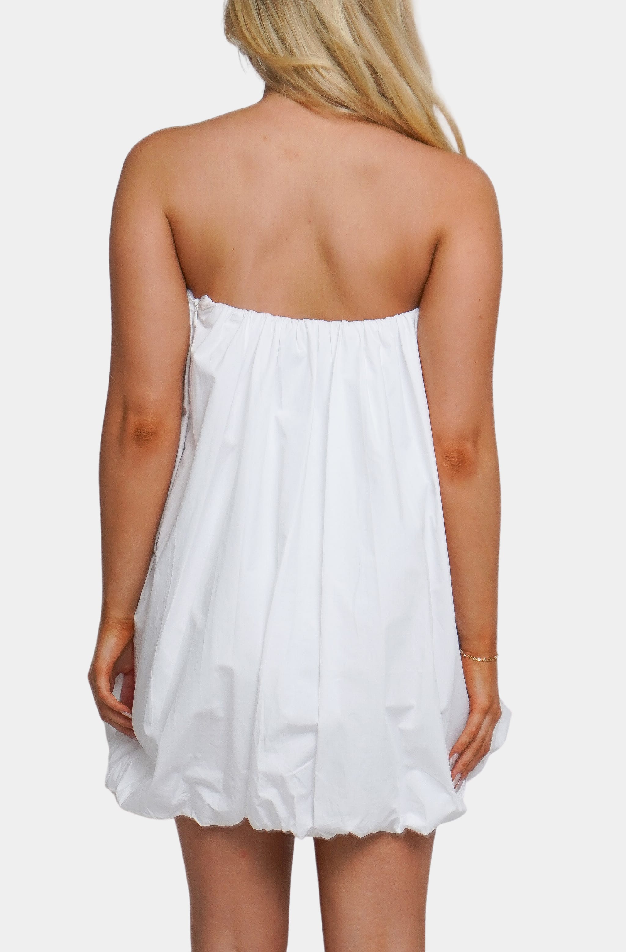 Hemline Exclusive Poplin Bubble Dress Hemline Oxford Hemline Exclusive Poplin Bubble Dress Hemline Oxford
