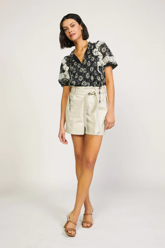 Christie Leather Short