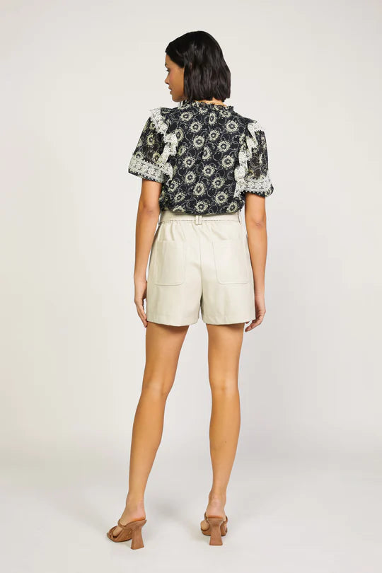 Christie Leather Short