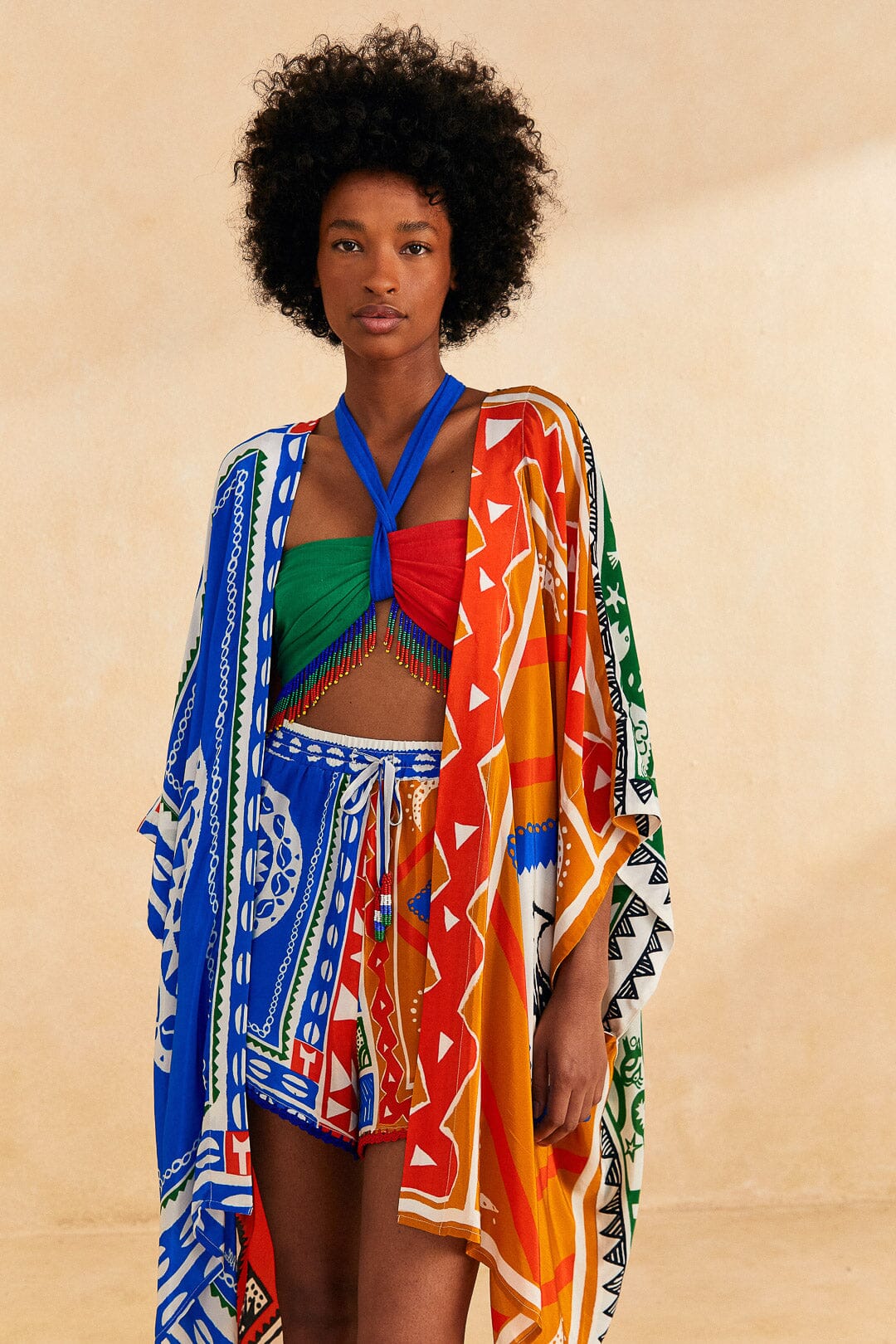 Off-White Pitta Colors Kimono