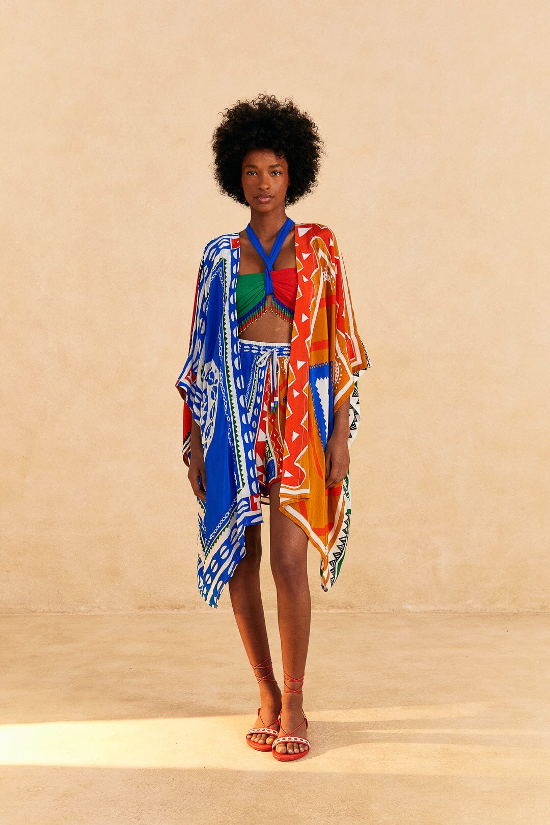 Off-White Pitta Colors Kimono