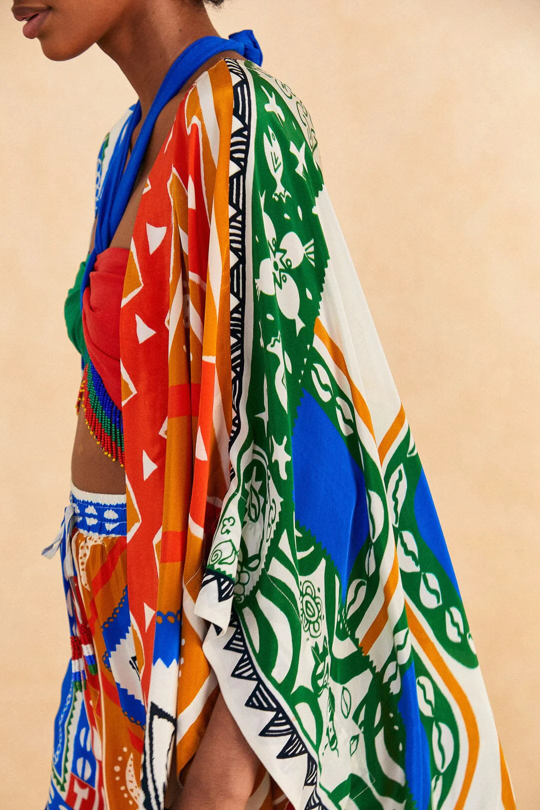Off-White Pitta Colors Kimono