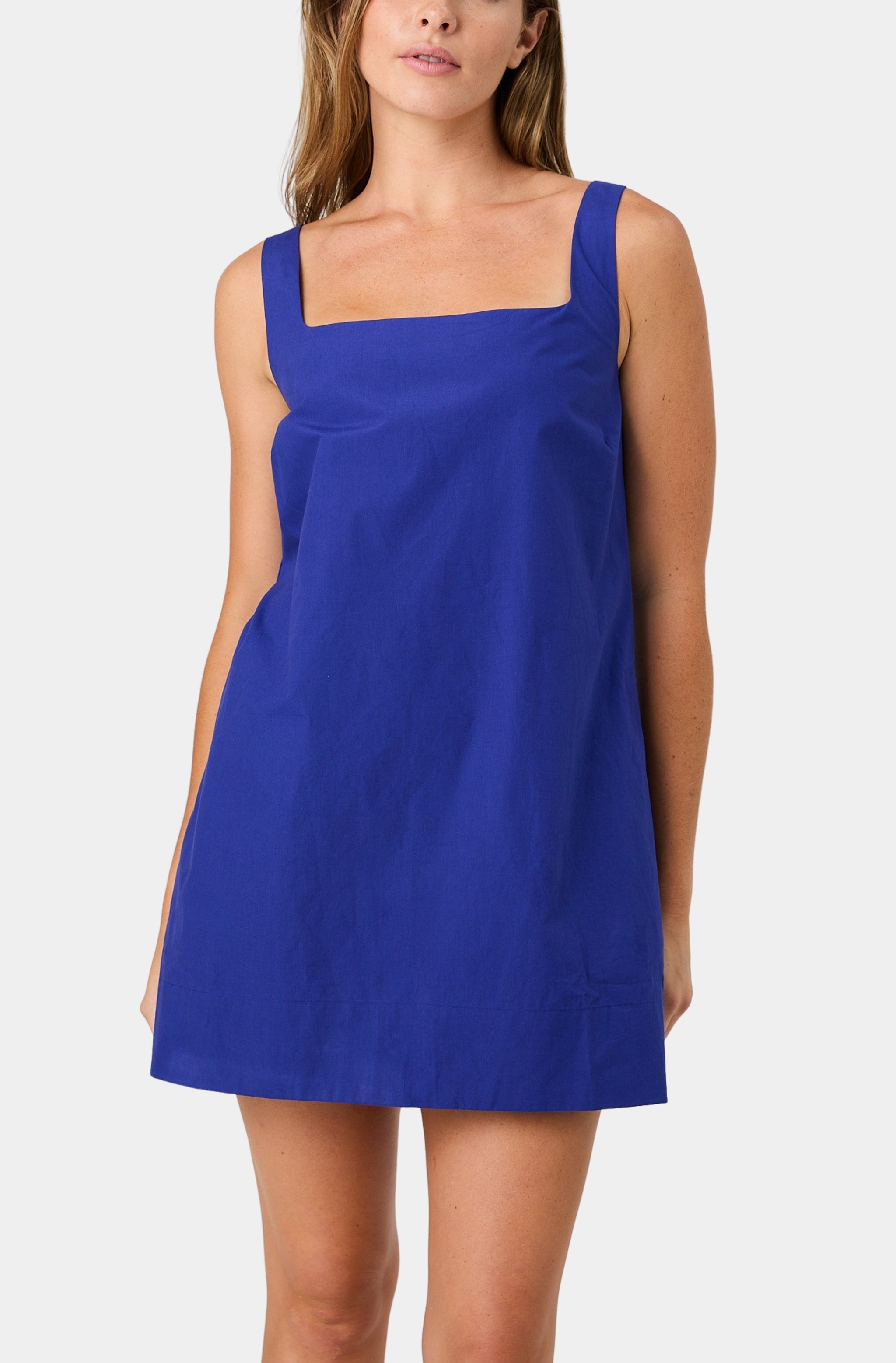 electric blue shift dress Alissa Cotton Mini – Hemline Oxford Banana Republic Dress Midi moroccan bride Choose Size:EU 32 - US 2 - Waist 60-63 cm - Chest 78-81 cm button fastening Matching belt