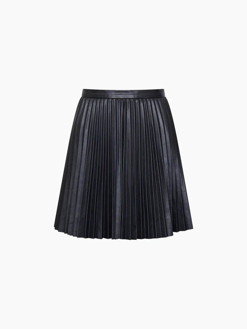 Etta Recycled Vegan Leather Skirt