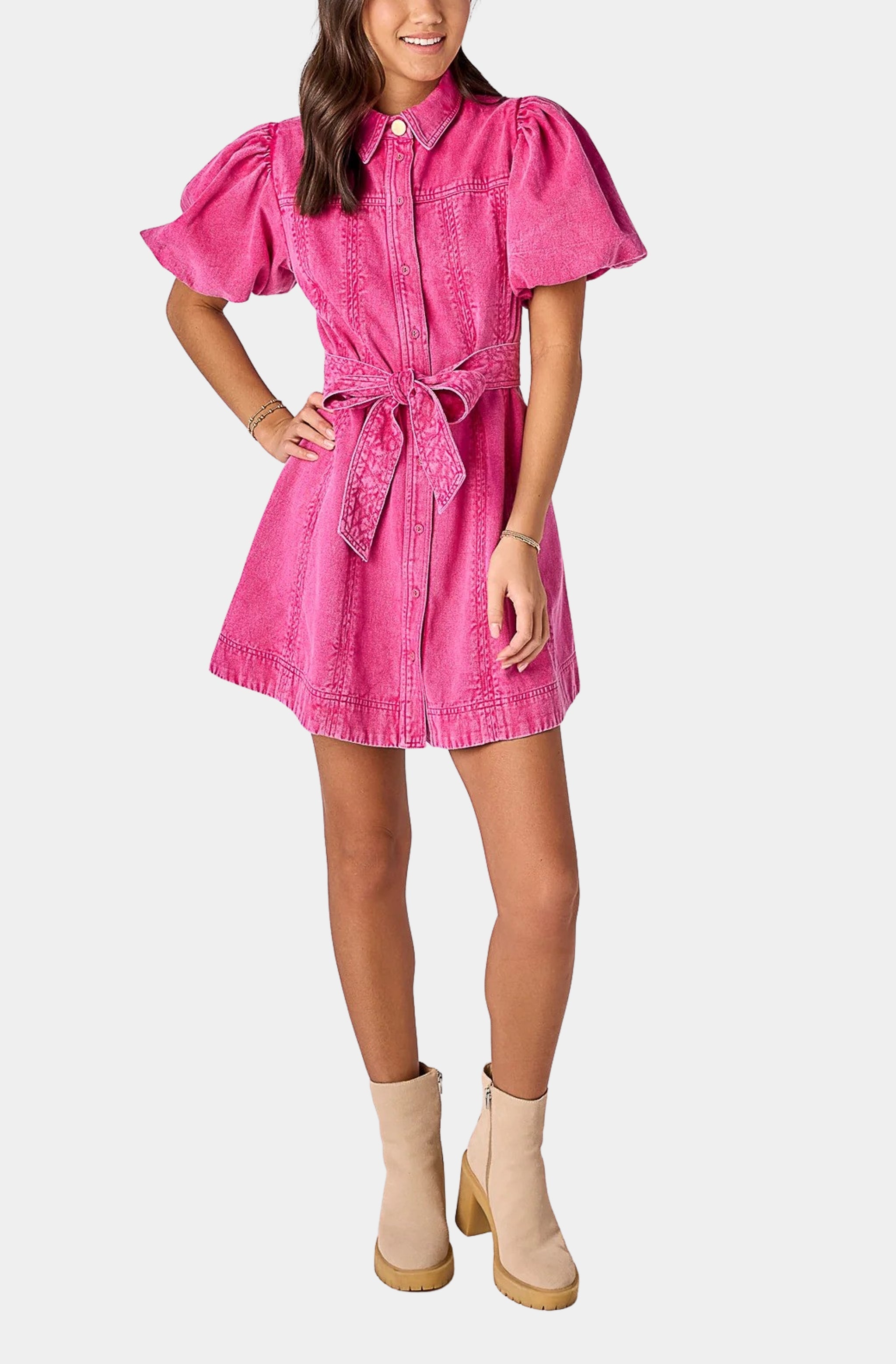 Keely Denim Dress
