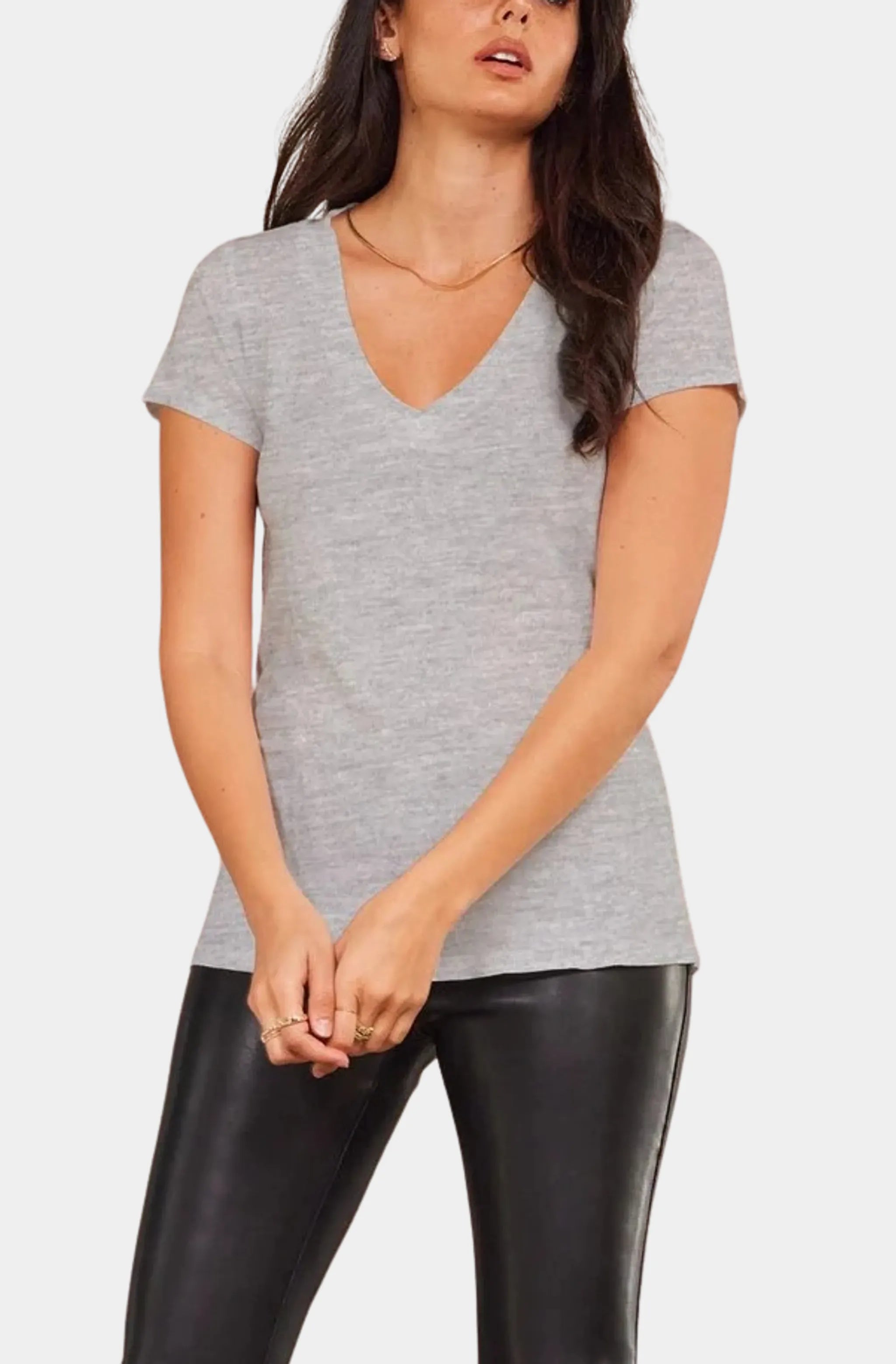 Boyfriend V neck Tee