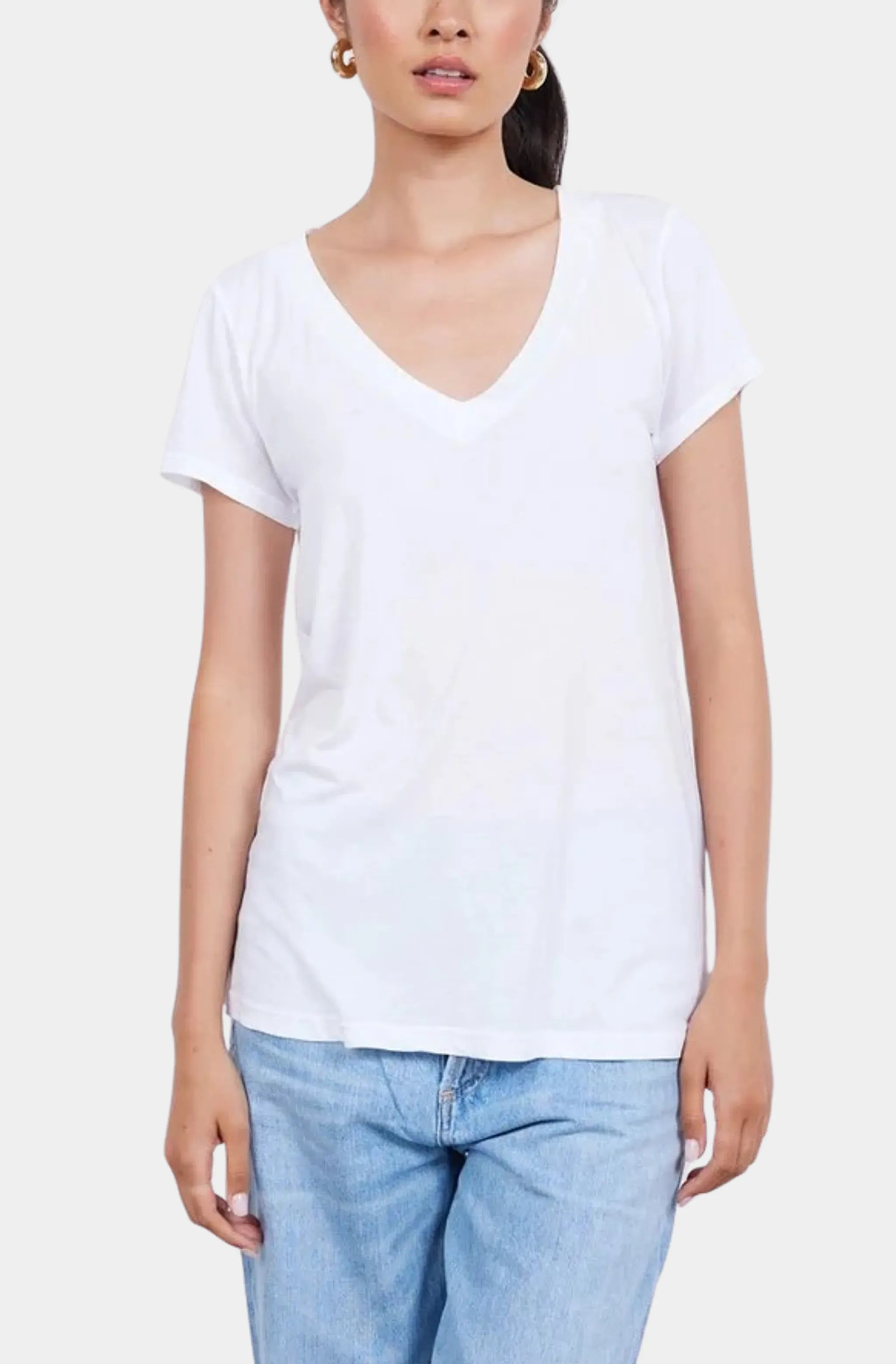 Boyfriend V neck Tee