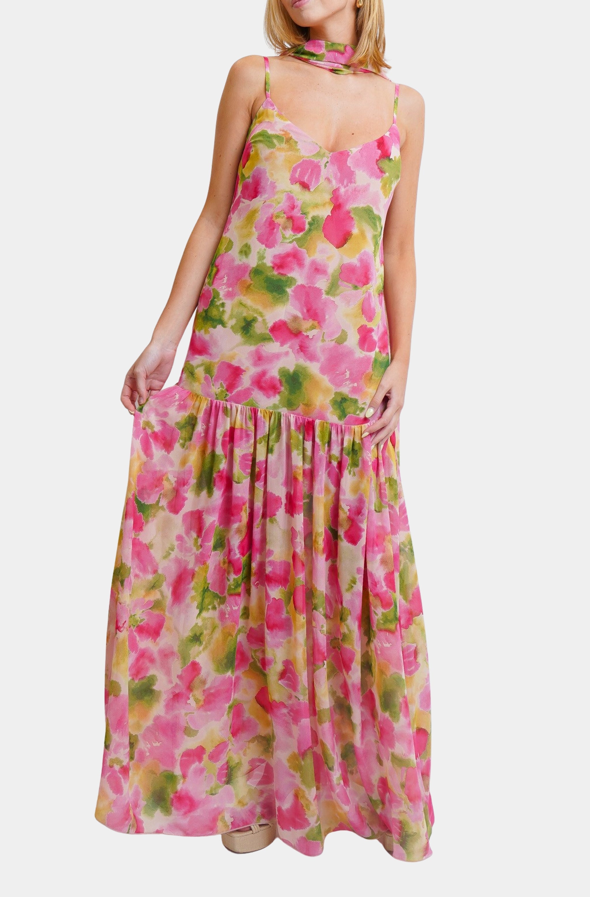Hemline Exclusive Dalia Maxi Dress
