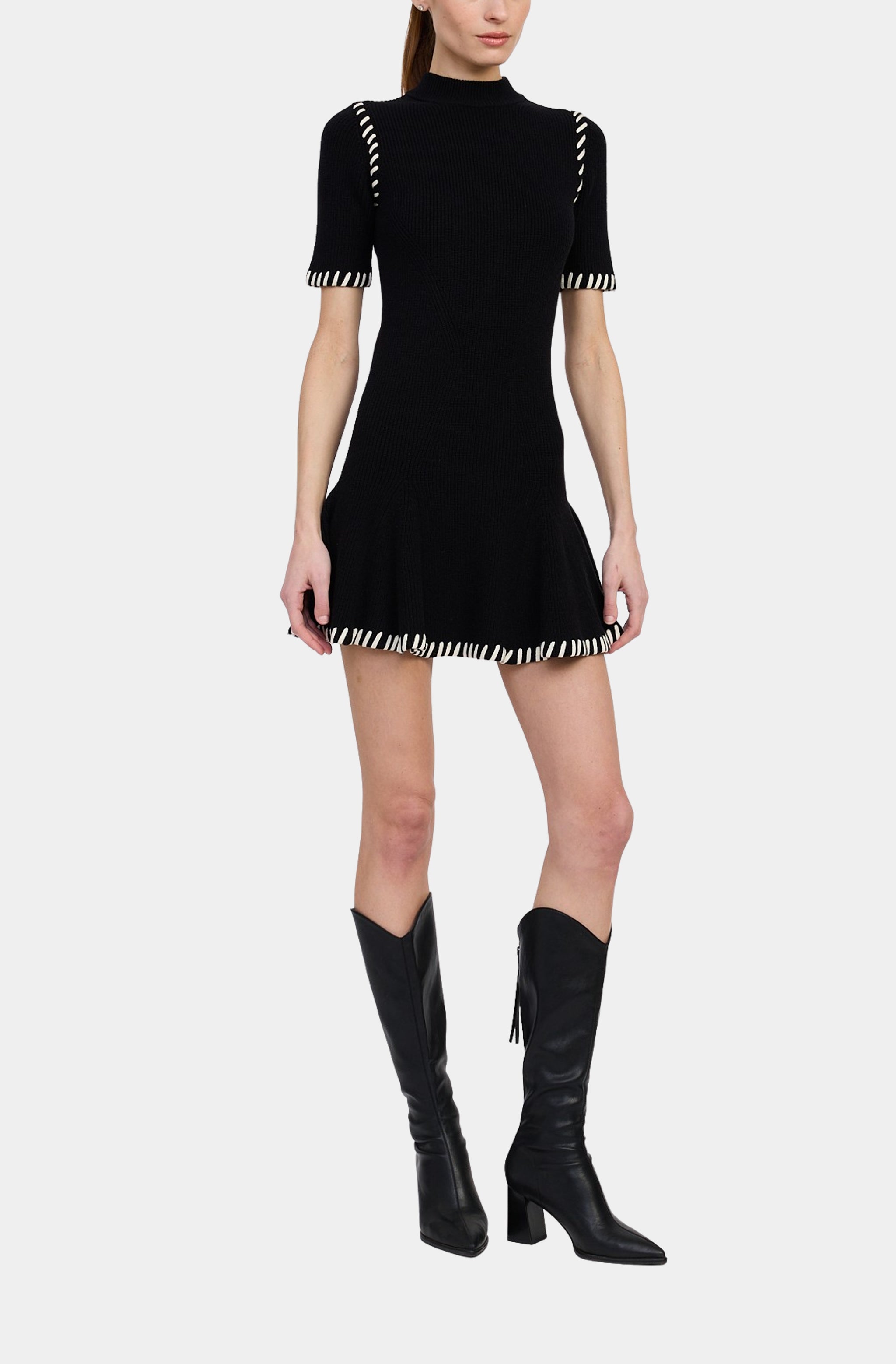 Romilla Stitch Mini Dress