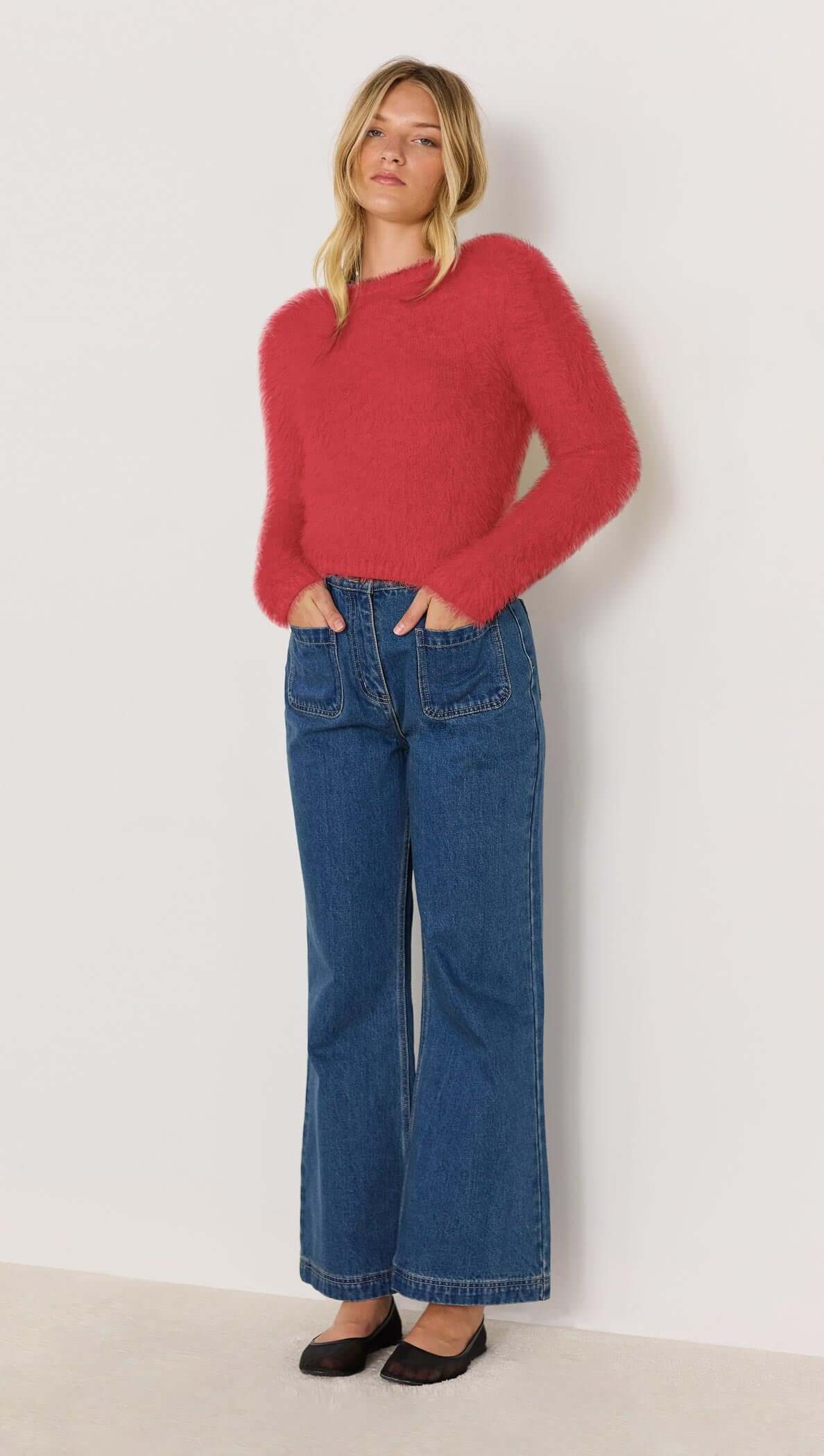 Irena Fluffy Sweater