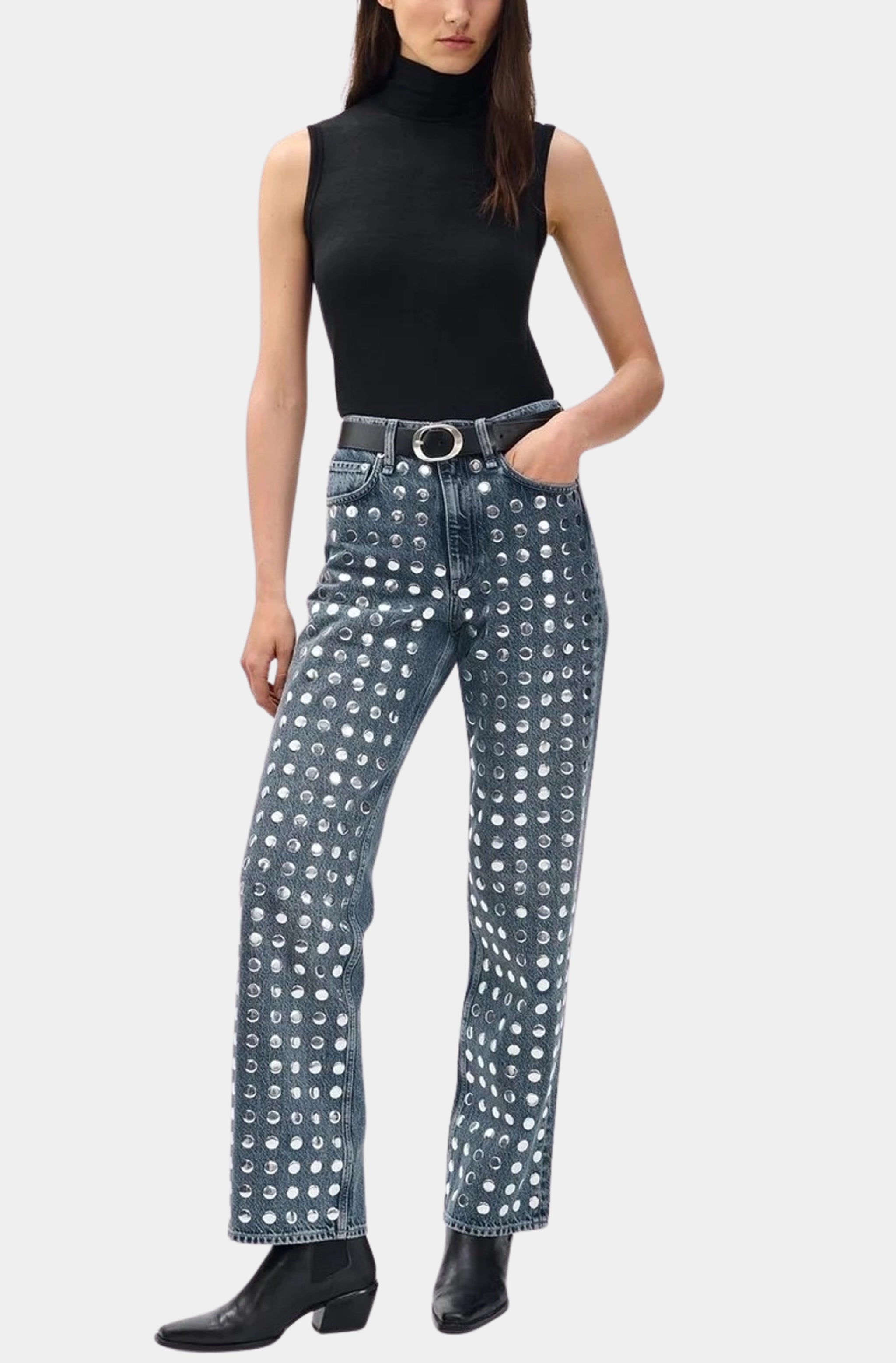 Shea High-Rise Full Relaxed Straight Jean