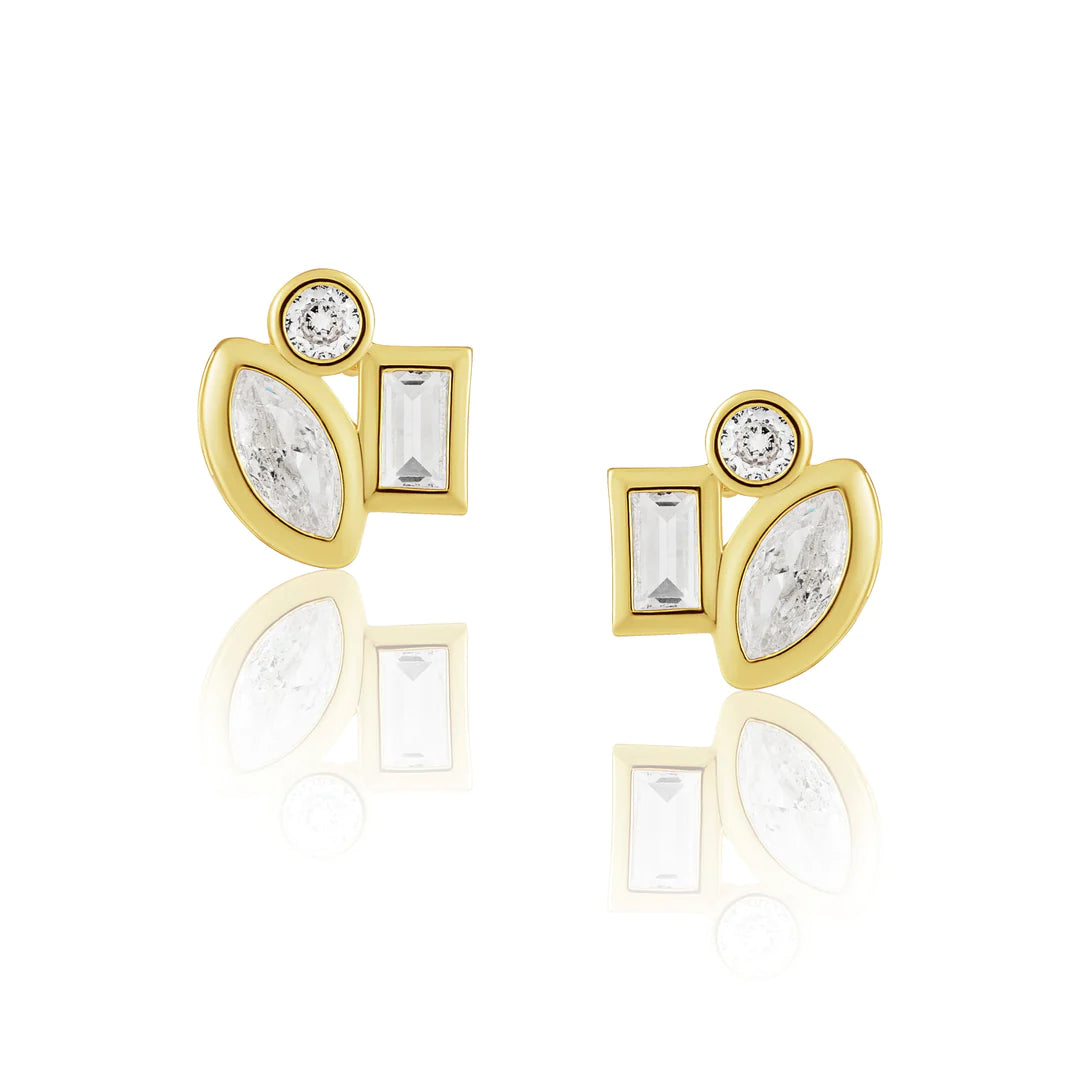 Amber studs