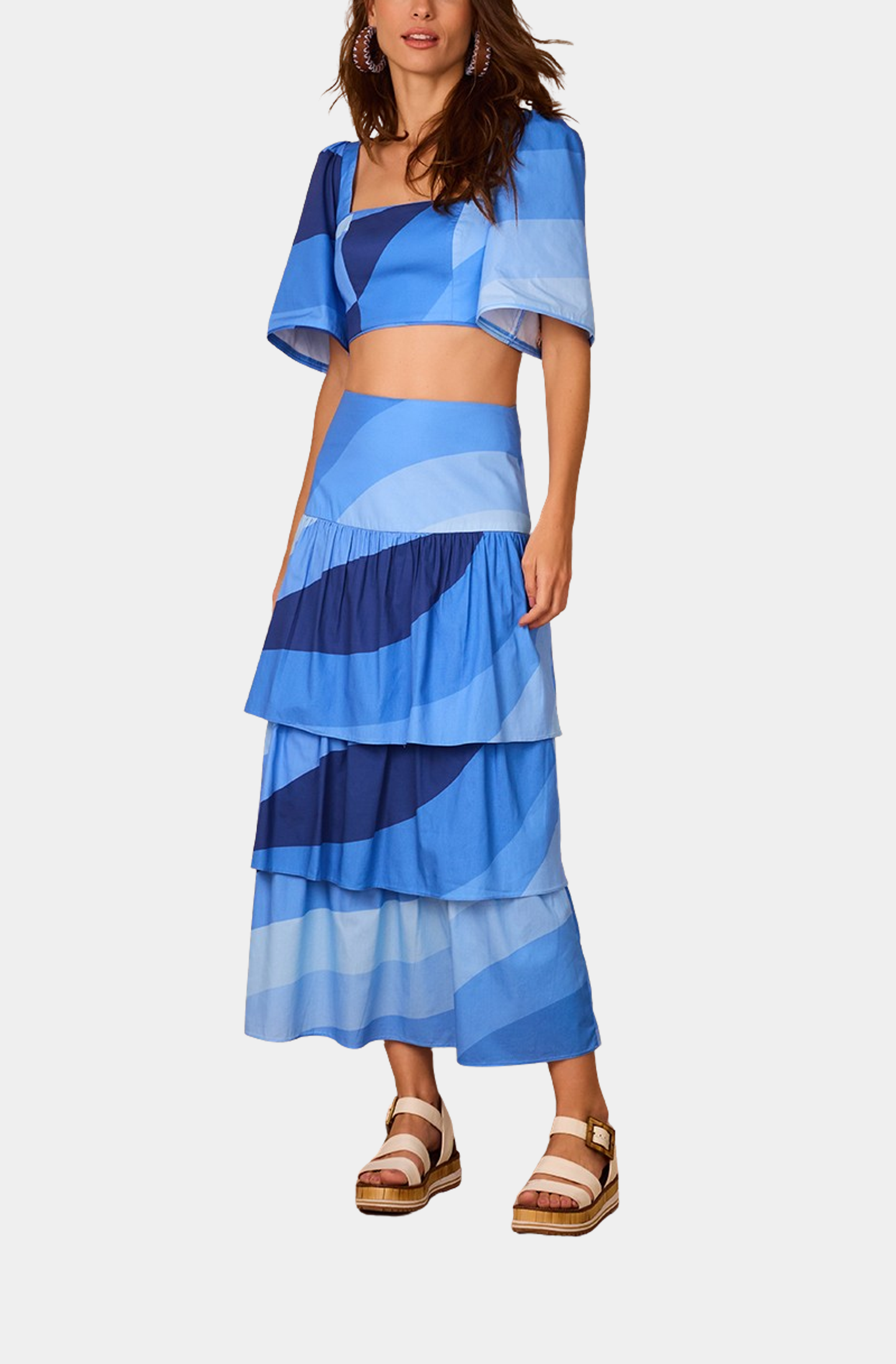 Top In Waves Print
