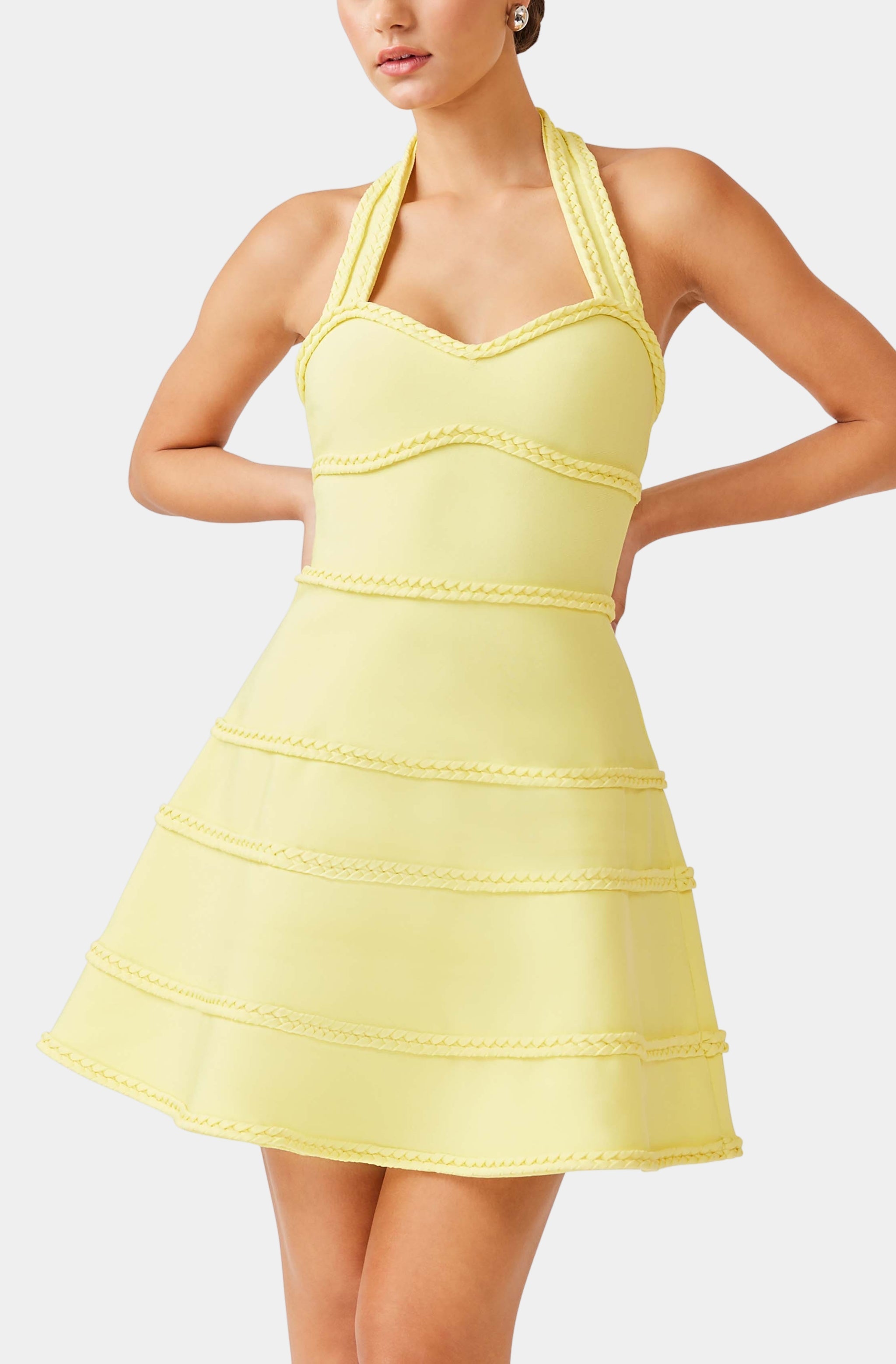 Katlyn Halter Mini Dress