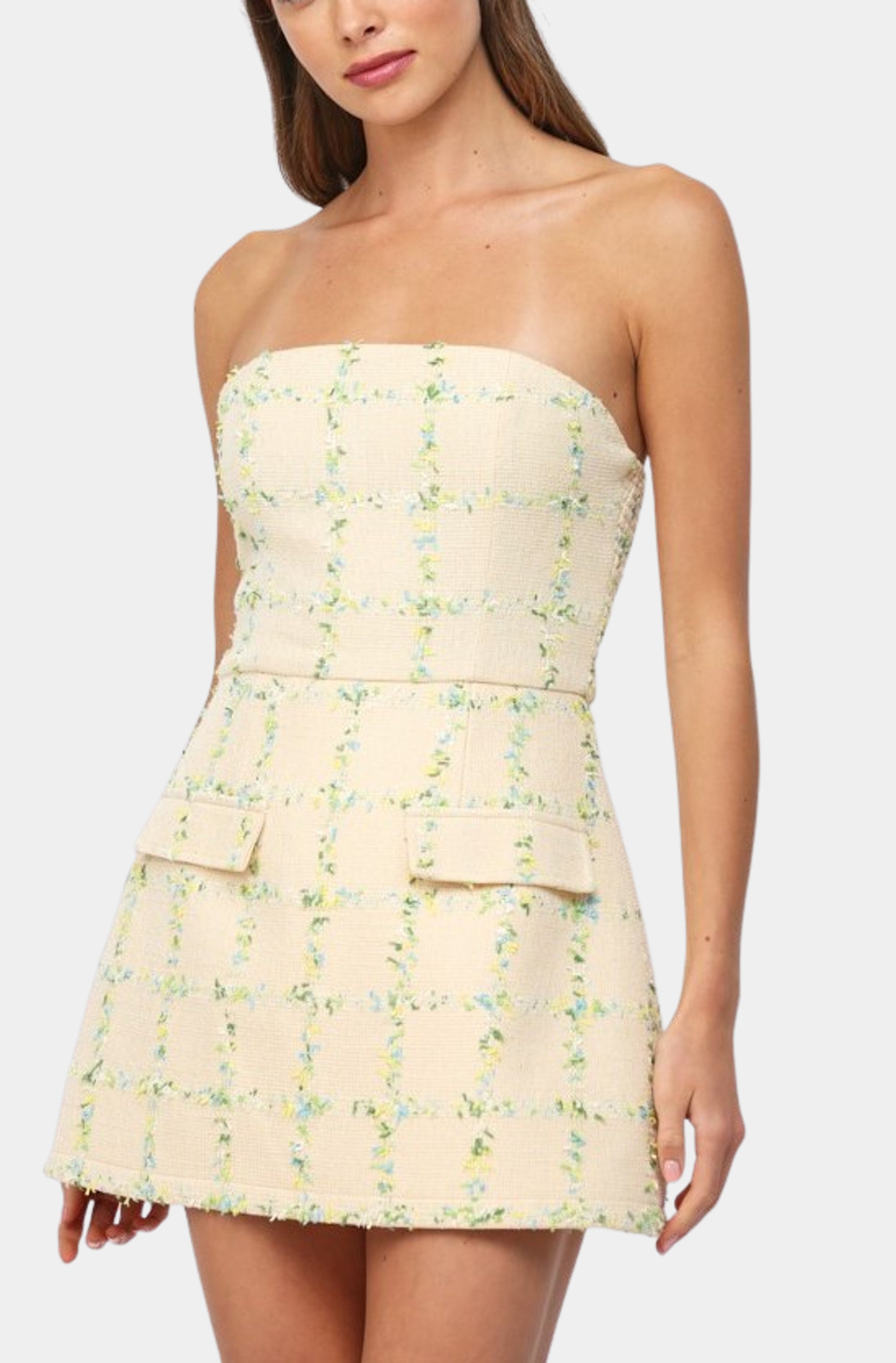 kennedy mini dress Kennedy Dress Yellow Tan / M