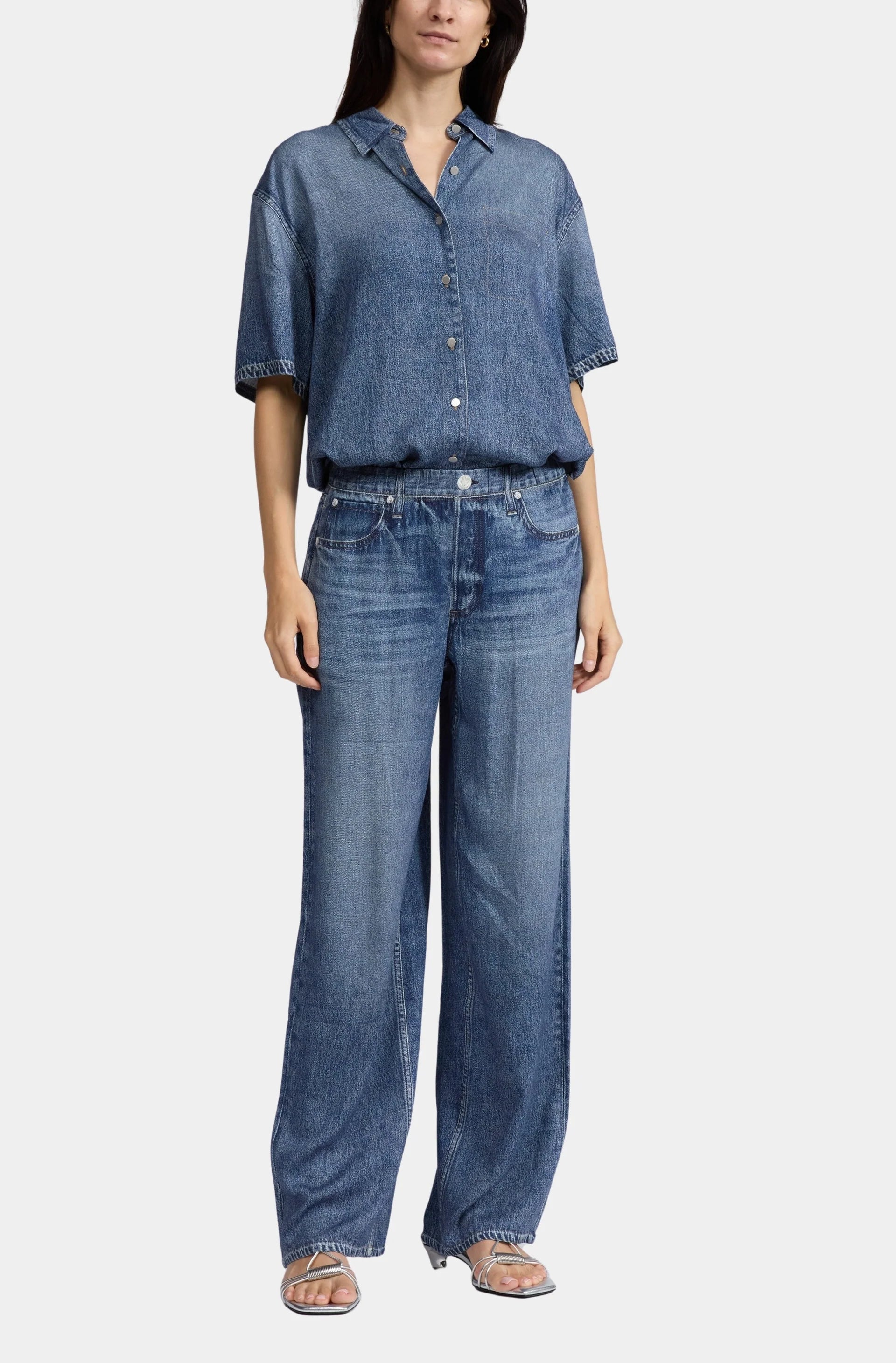Miramar Slink Wide Leg Pull On Pant