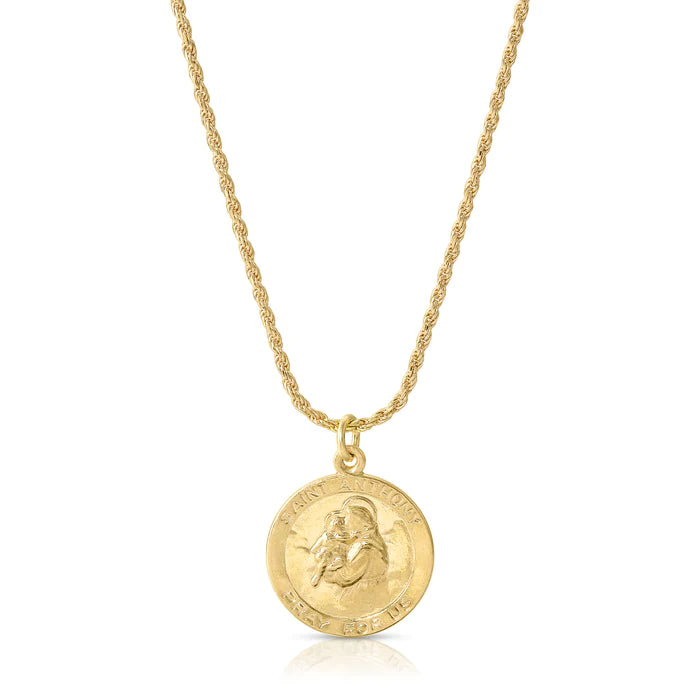 Gold Filled St. Anthony Necklace