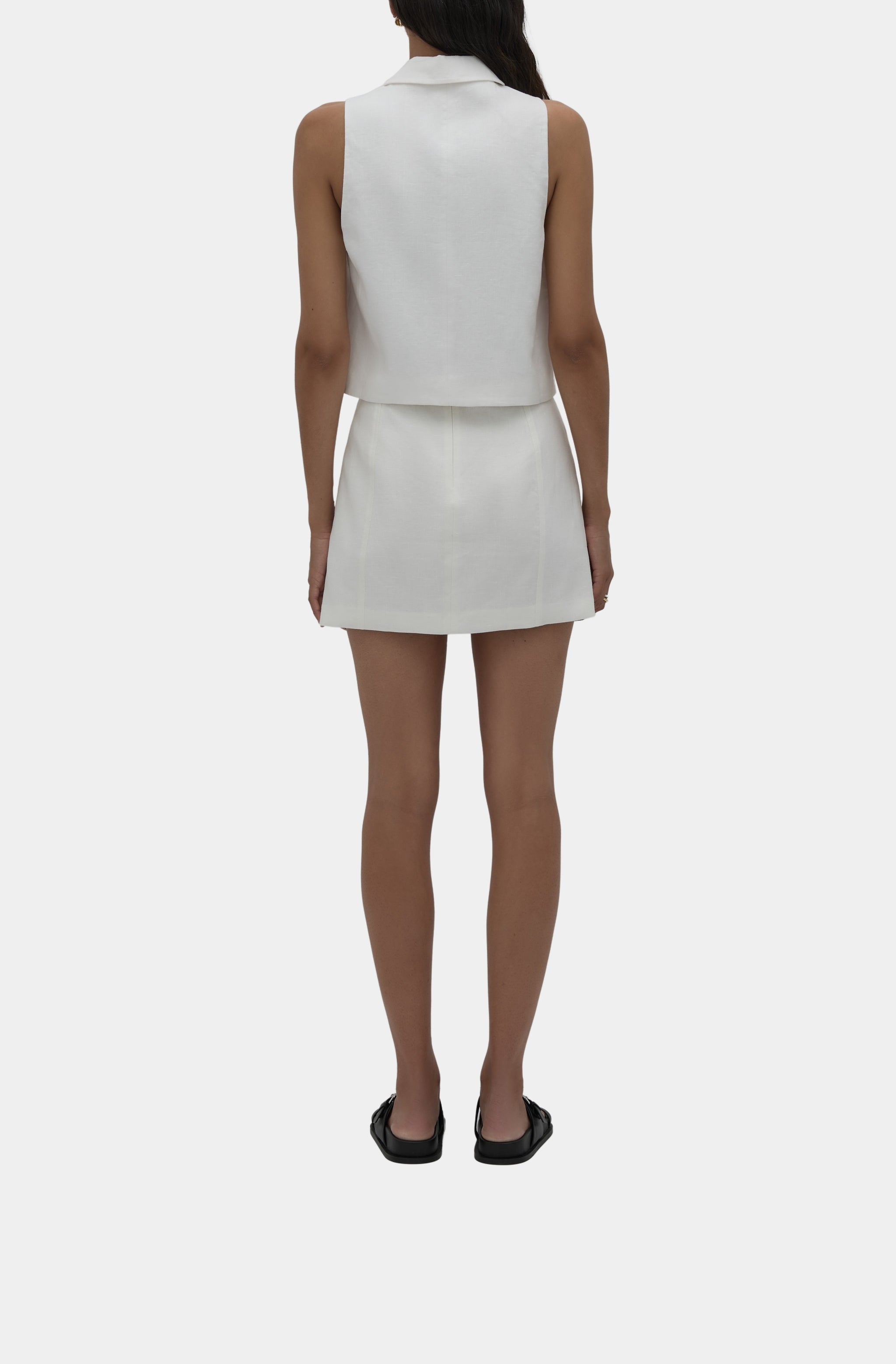 Clio Linen Mini Skirt