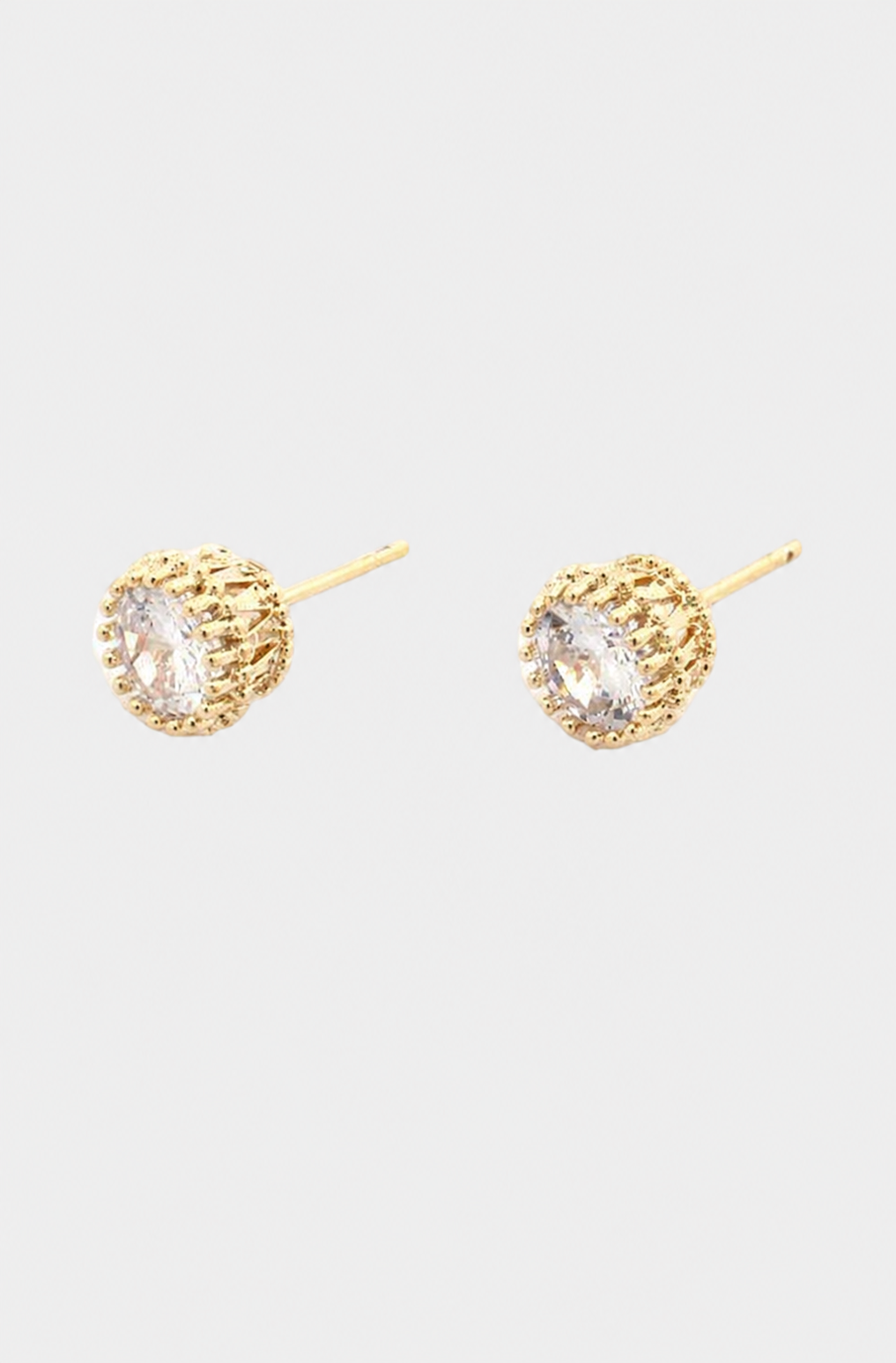 Celestine Earrings — Gold detail
