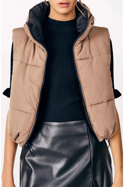 Wild Horses Reversible Puffer Jacket - Hemline Lafayette