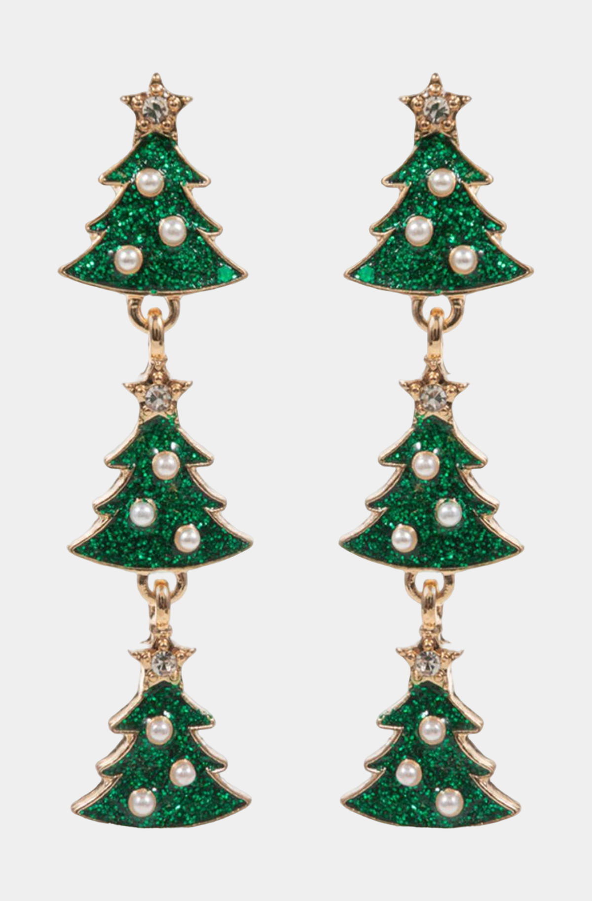 Odeline Earrings — Green